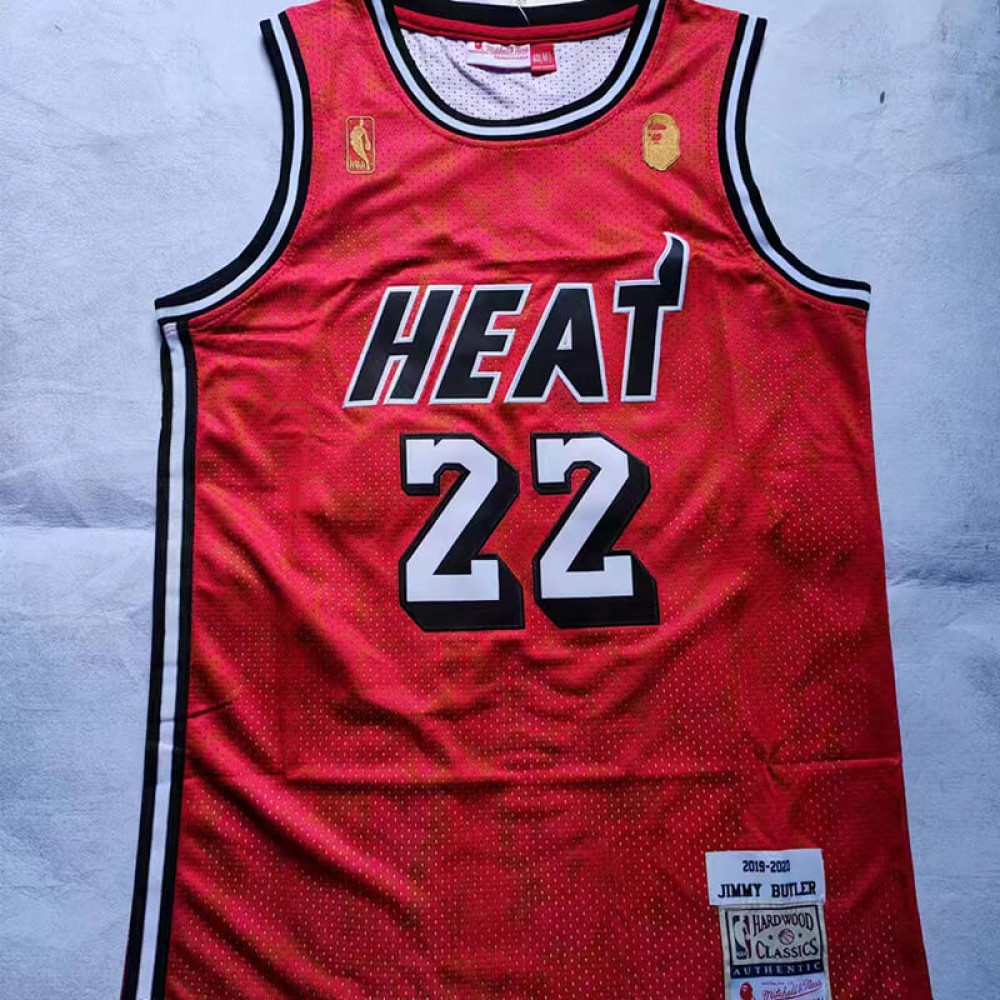 Camiseta Jimmy Butler #22 Miami Heat Rojo Camiseta Jimmy Butler #22 Miami Heat Rojo