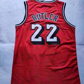 Camiseta Jimmy Butler #22 Miami Heat Rojo Camiseta Jimmy Butler #22 Miami Heat Rojo