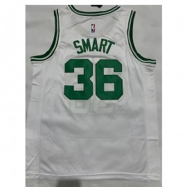 Camiseta Marcus Smart #36 Boston Celtics 2023 Blanco Camiseta Marcus Smart #36 Boston Celtics 2023 Blanco