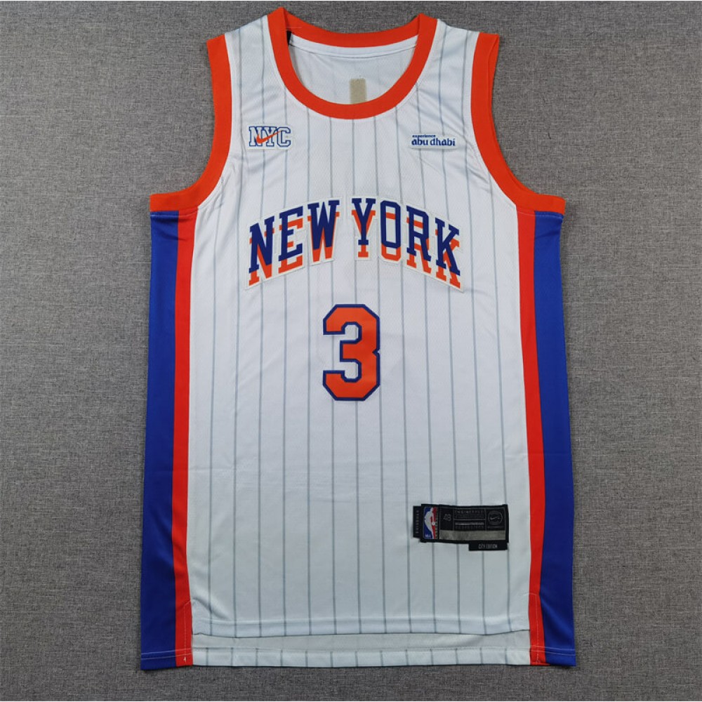 Camiseta Josh Hart #3 New York Knicks 2025 City Edition Blanco Camiseta Josh Hart #3 New York Knicks 2025 City Edition Blanco