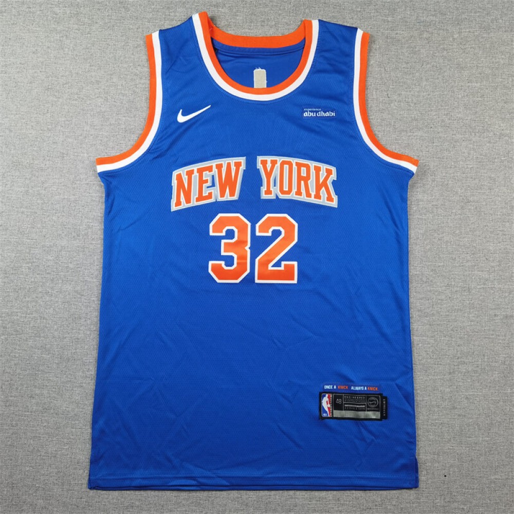 Camiseta Karl-Anthony Towns #32 New York Knicks 2025 Icon Edition Azul Camiseta Karl-Anthony Towns #32 New York Knicks 2025 Icon Edition Azul