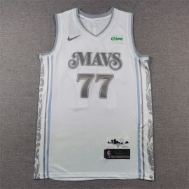 Camiseta Luka Dončić #77 Dallas Mavericks 2025 City Edition Blanco