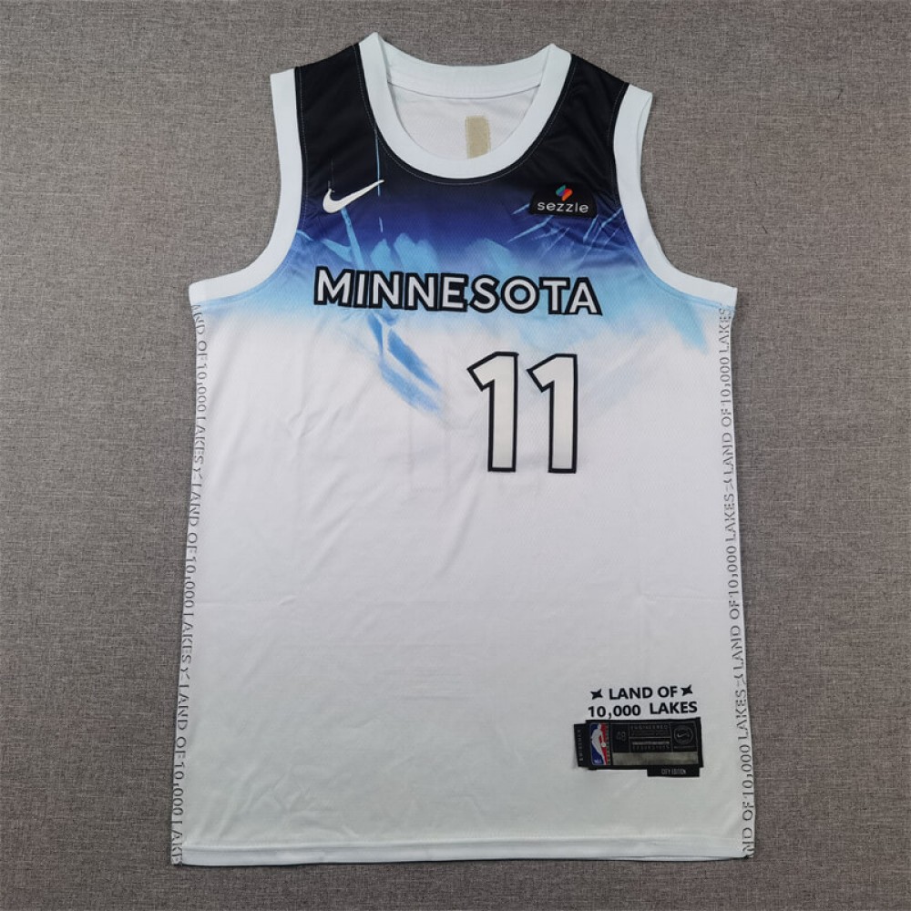 Camiseta Naz Reid #11 Minnesota Timberwolves 2025 City Edition Blanco Camiseta Naz Reid #11 Minnesota Timberwolves 2025 City Edition Blanco