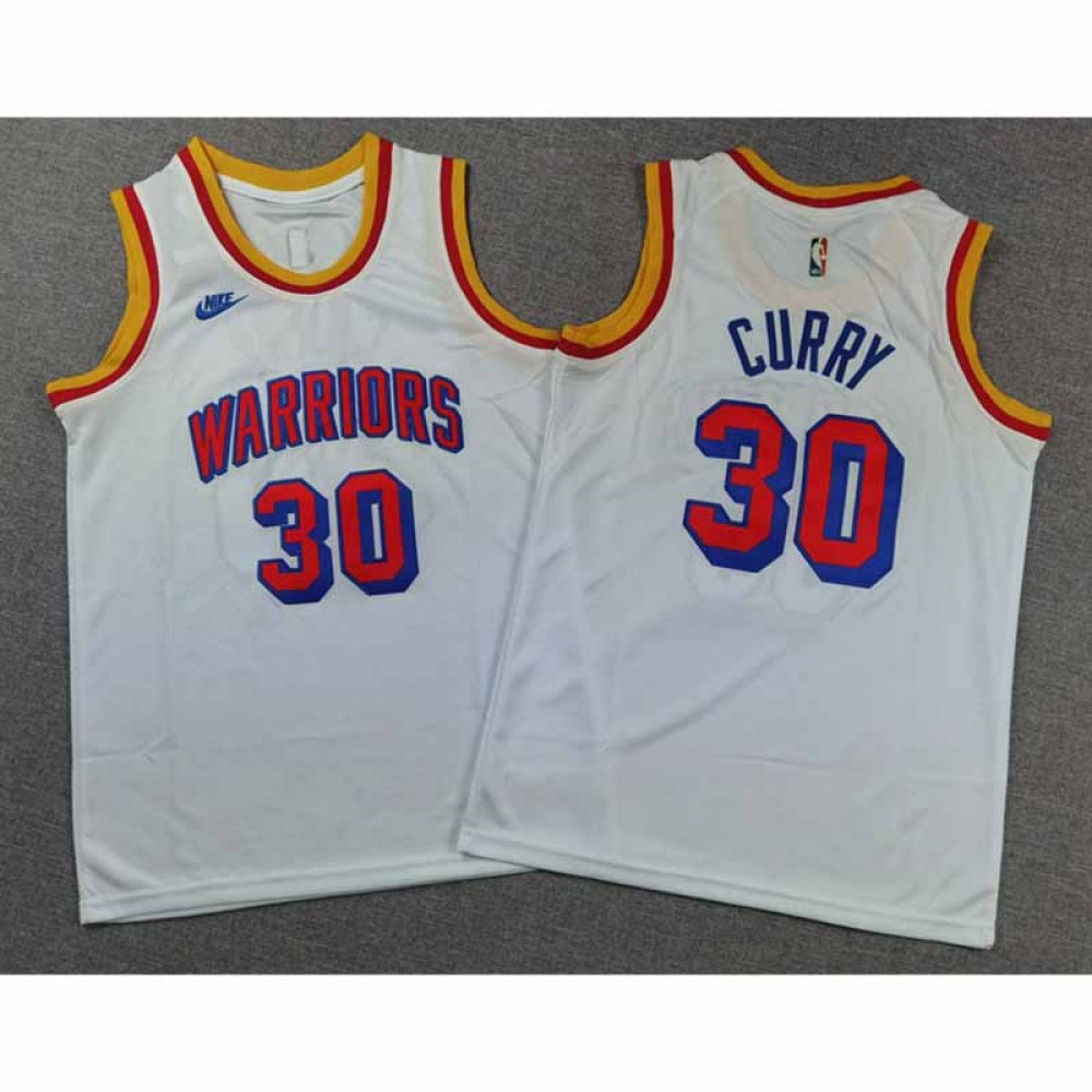 Camiseta Stephen Curry #30 Golden State Warriors 2025 Icon Edition Blanco Niño Camiseta Stephen Curry #30 Golden State Warriors 2025 Icon Edition Blanco Niño