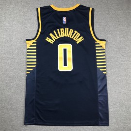 Camiseta Tyrese Haliburton #0 Indiana Pacers 2025 Icon Edition Azul Marino Camiseta Tyrese Haliburton #0 Indiana Pacers 2025 Icon Edition Azul Marino