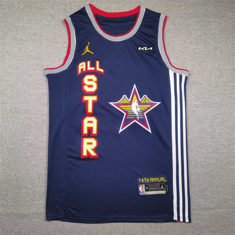 Camiseta Anthony Edwards #5 All-Star 2025 Azul Oscuro Camiseta Anthony Edwards #5 All-Star 2025 Azul Oscuro