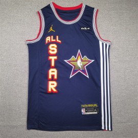 Camiseta Anthony Edwards #5 All-Star 2025 Azul Oscuro