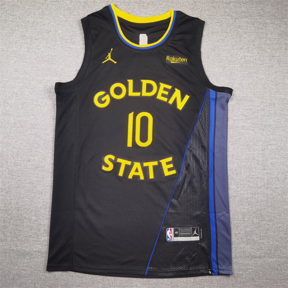Camiseta Jimmy Butler #10 Golden State Warriors 2025 Statement Edition Negro Camiseta Jimmy Butler #10 Golden State Warriors 2025 Statement Edition Negro