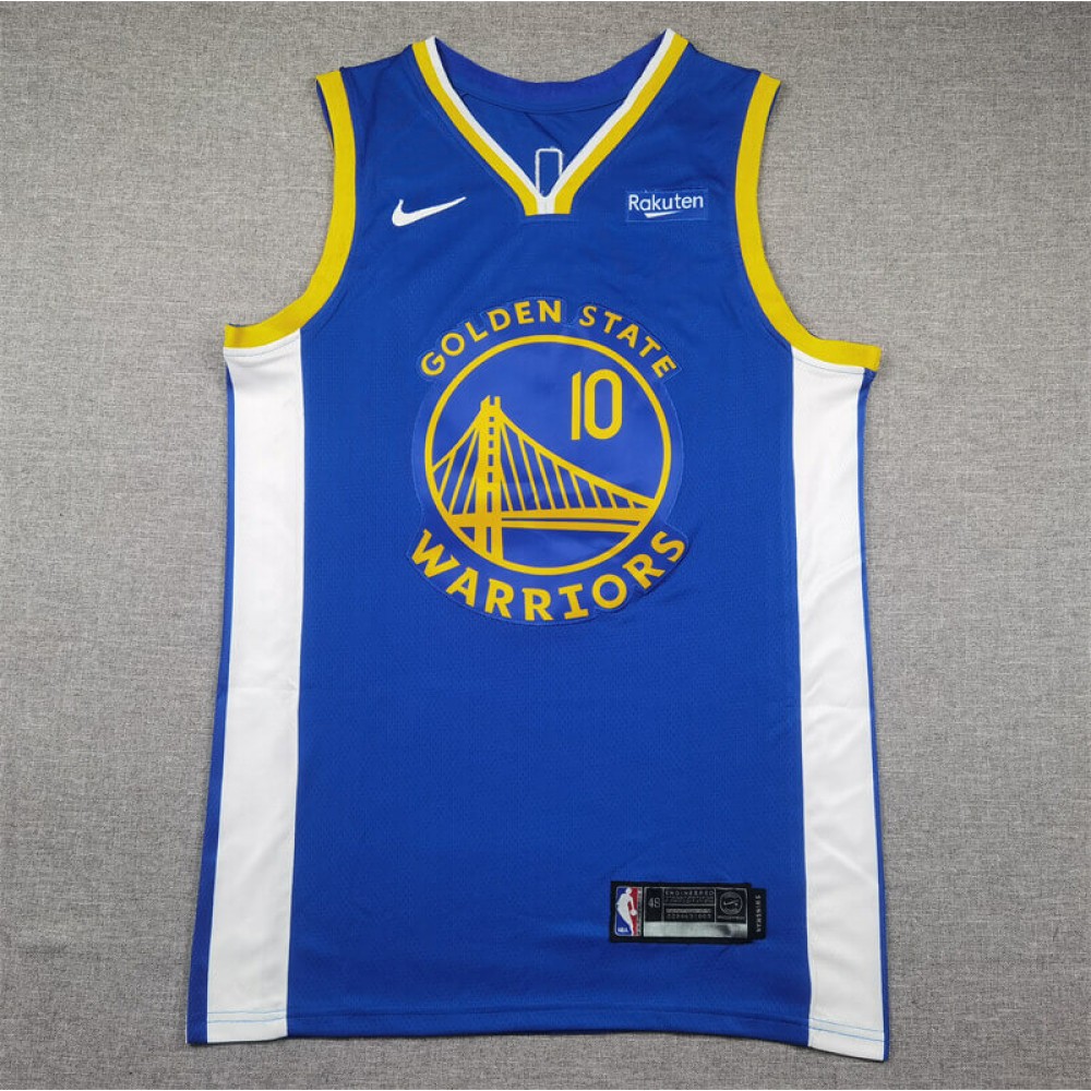 Camiseta Jimmy Butler #10 Golden State Warriors Azul Camiseta Jimmy Butler #10 Golden State Warriors Azul