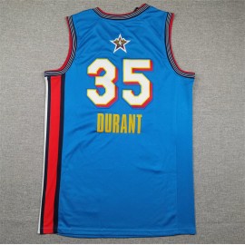 Camiseta Kevin Durant #35 All-Star 2025 Azul Claro Camiseta Kevin Durant #35 All-Star 2025 Azul Claro