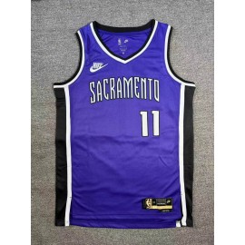 Camiseta Domantas Sabonis #11 Sacramento Kings 2025 Púrpura