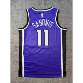 Camiseta Domantas Sabonis #11 Sacramento Kings 2025 Púrpura Camiseta Domantas Sabonis #11 Sacramento Kings 2025 Púrpura