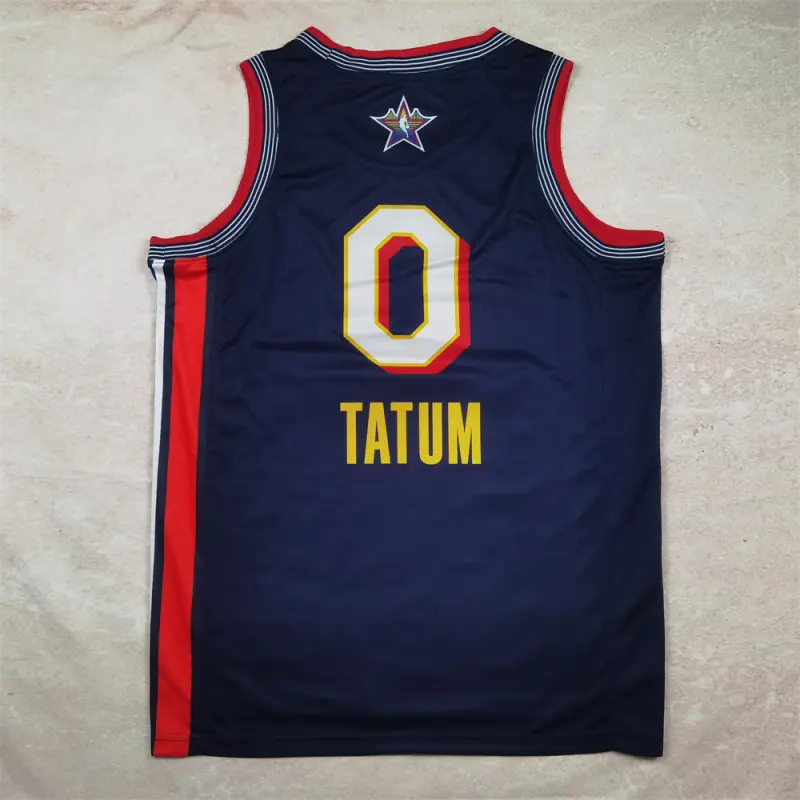 Camiseta Jayson Tatum #0 All-Star 2025 Azul Oscuro Camiseta Jayson Tatum #0 All-Star 2025 Azul Oscuro