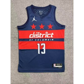 Camiseta Jordan Poole #13 Washington Wizards 2025 Statement Edition Azul