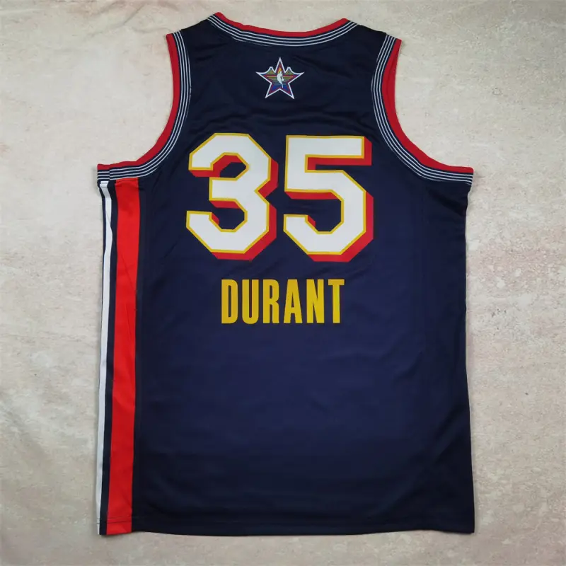 Camiseta Kevin Durant #35 All-Star 2025 Azul Oscuro Camiseta Kevin Durant #35 All-Star 2025 Azul Oscuro