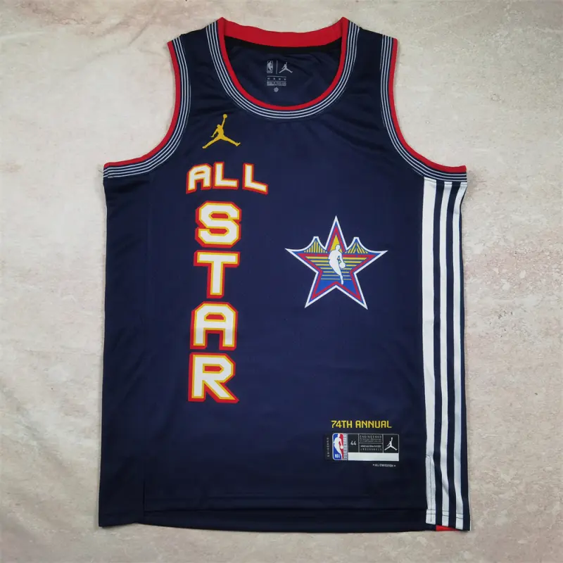 Camiseta Kyrie Irving #11 All-Star 2025 Azul Oscuro