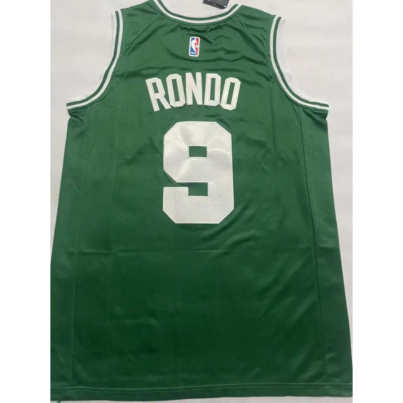 Camiseta Rajon Rondo #9 Boston Celtics 2025 Verde City Edition Camiseta Rajon Rondo #9 Boston Celtics 2025 Verde City Edition