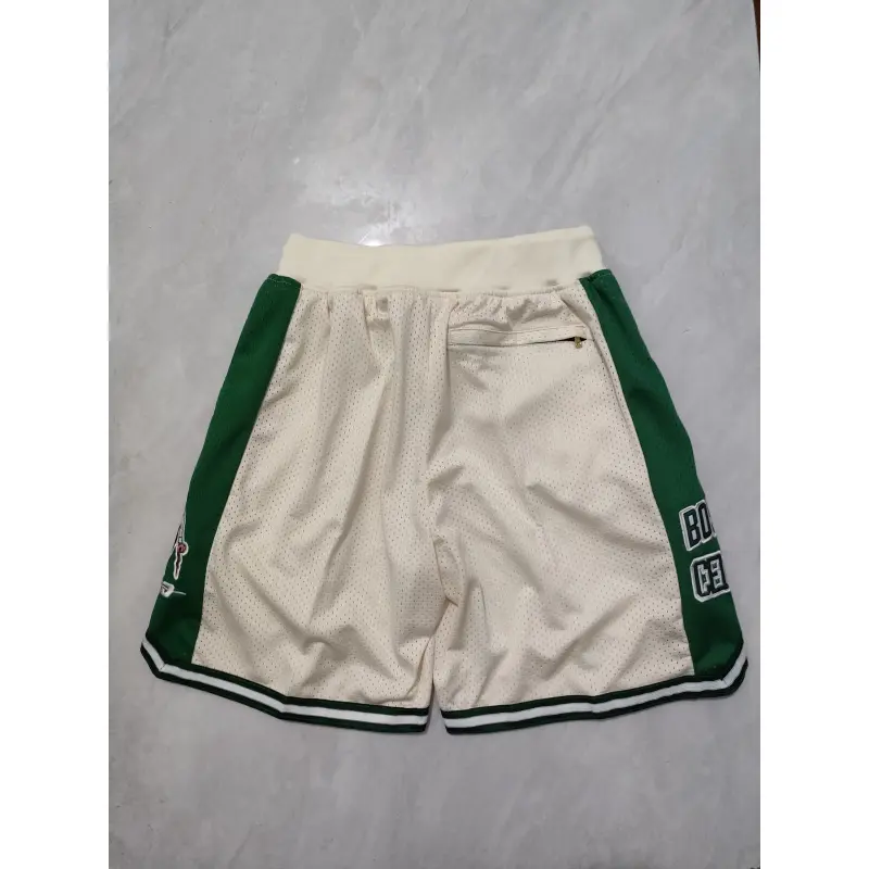 Pantalón Corto De Bolsillo Boston Celtics Beige