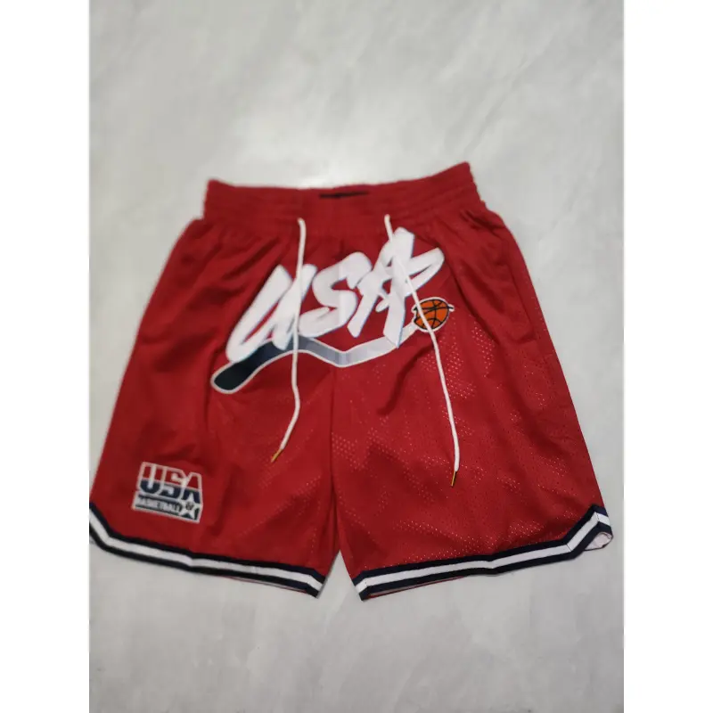 Pantalón Corto De Bolsillo EE.UU. Rojo