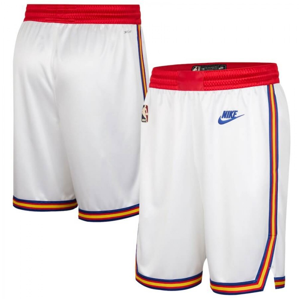 Pantalón Corto Golden State Warriors 2025 Blanco