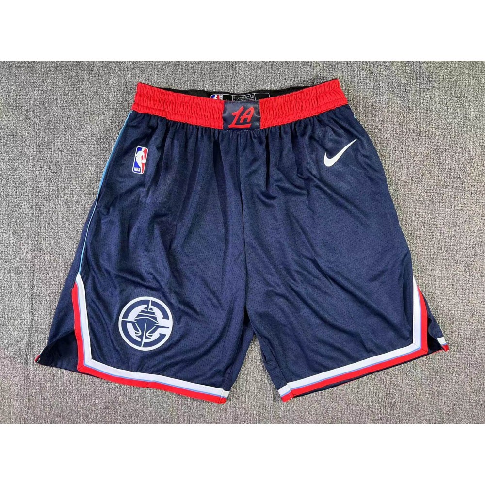 Pantalón Corto Los Angeles Clippers 2025 Azul Oscuro Pantalón Corto Los Angeles Clippers 2025 Azul Oscuro