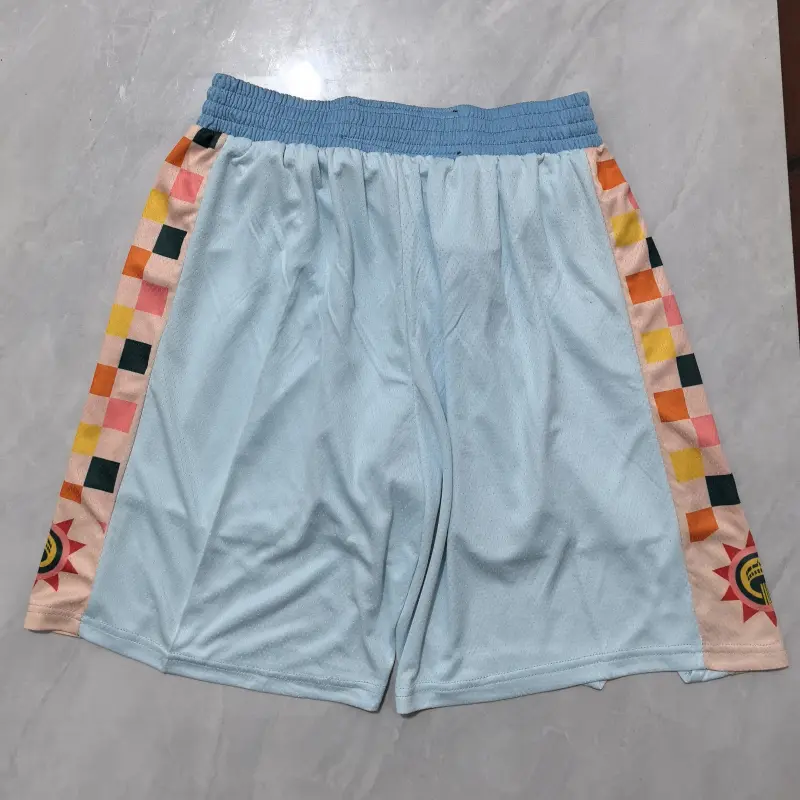 Pantalon Corto San Antonio Spurs 2025 City Edition Azul Claro