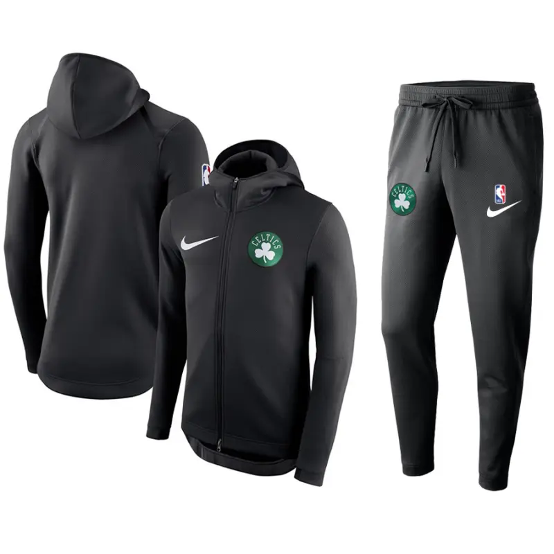Chandal Boston Celtics Con Capucha Negro