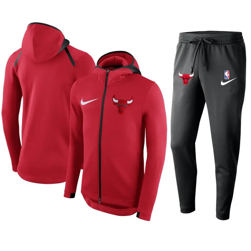 Chandal Chicago Bulls Con Rojo Capucha