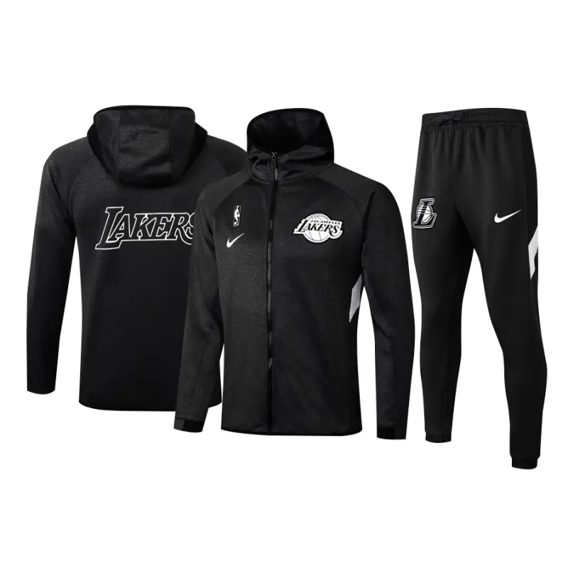 Chandal Negro Con Capucha Los Angeles Lakers