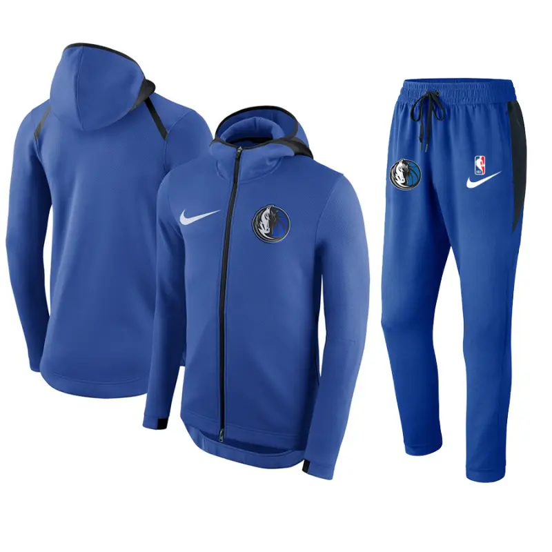 Chandal Dallas Mavericks Con Capucha Azul
