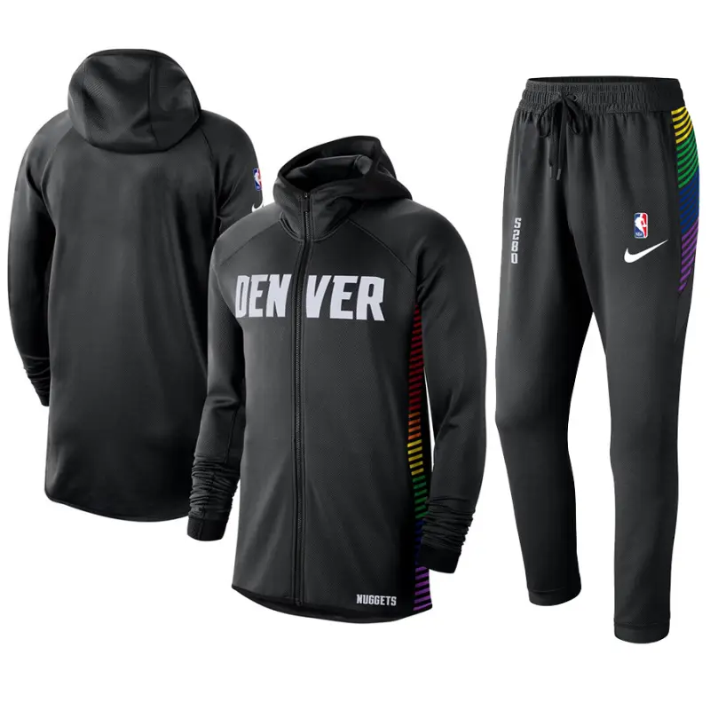 Chandal Denver Nuggets Con Capucha Negro
