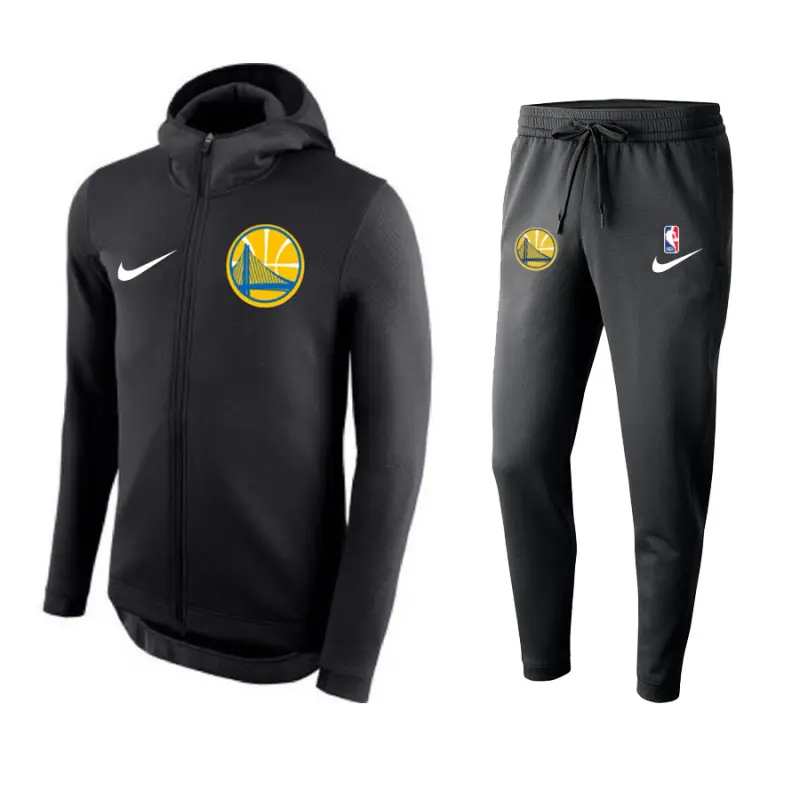 Chandal Golden State Warriors Con Capucha Negro