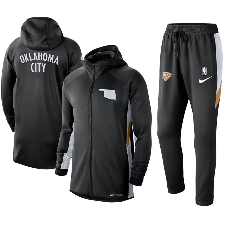 Chandal Oklahoma City Thunder Con Capucha Negro