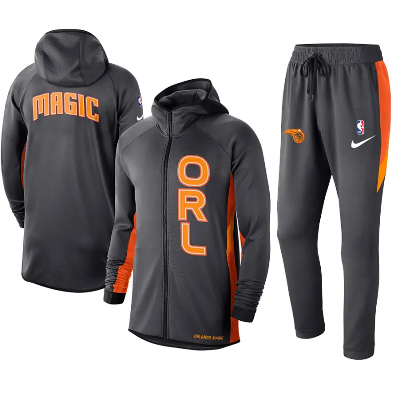 Chandal Orlando Magic Con Capucha Gris