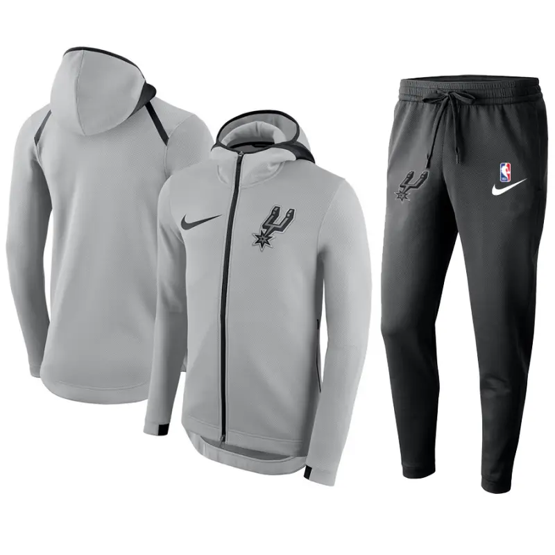 Chandal San Antonio Spurs Con Capucha Gris