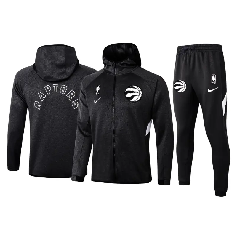 Chandal Toronto Raptors Con Capucha Negro