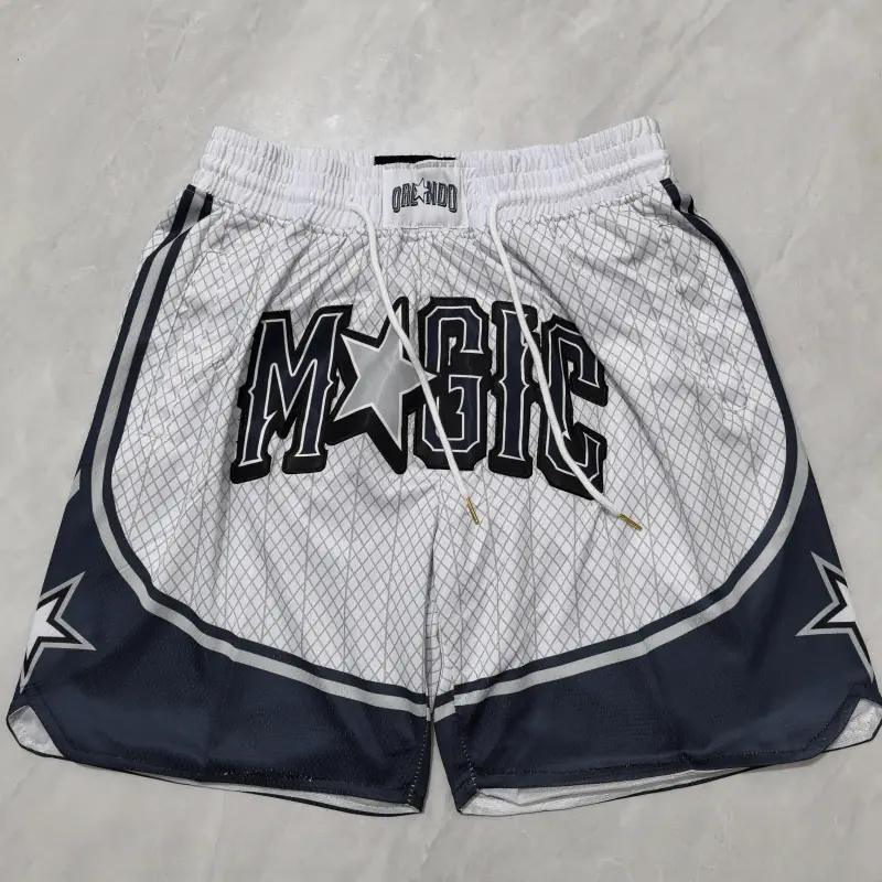 Pantalón Corto De Bolsillo Orlando Magic 2025 Blanco City Edition