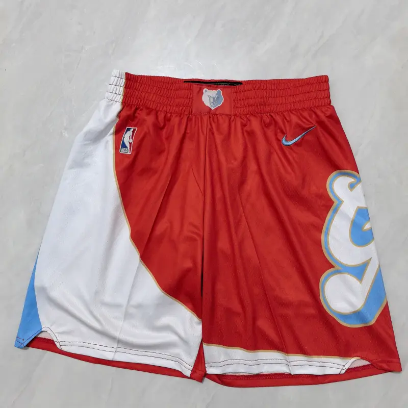 Pantalón Corto Memphis Grizzlies 2025 Rojo City Edition