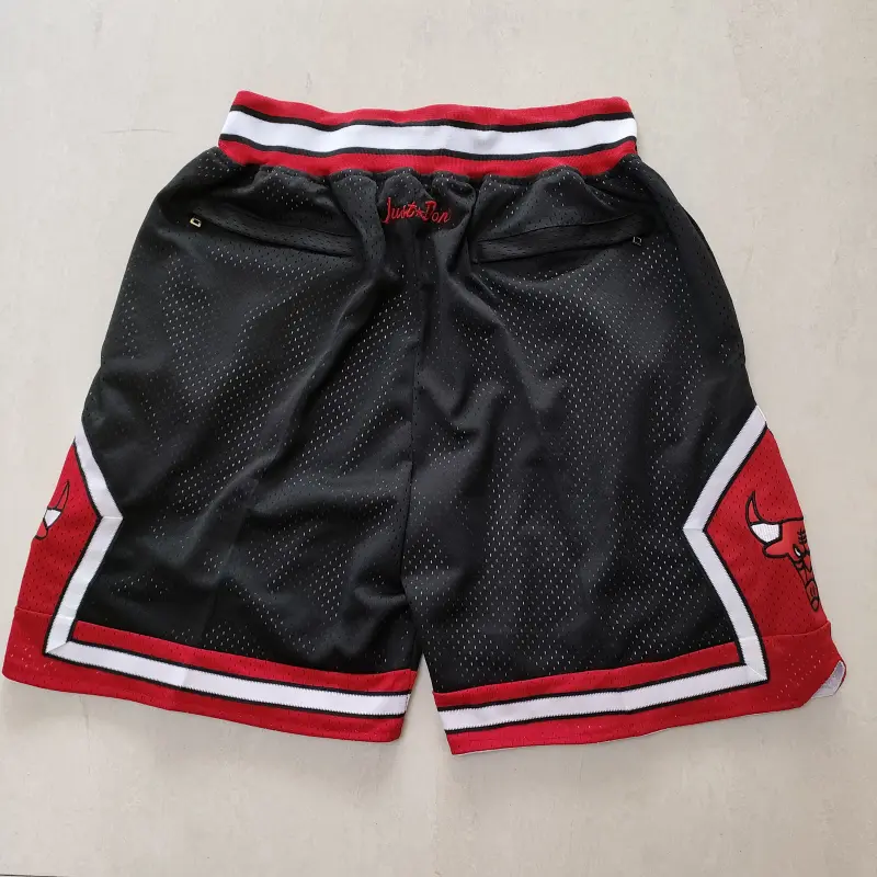 Pantalón Corto De Bolsillo Chicago Bulls Negro