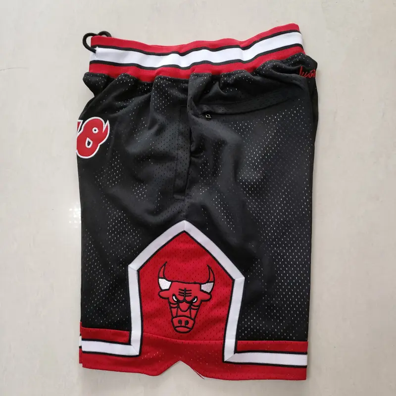 Pantalón Corto De Bolsillo Chicago Bulls Negro