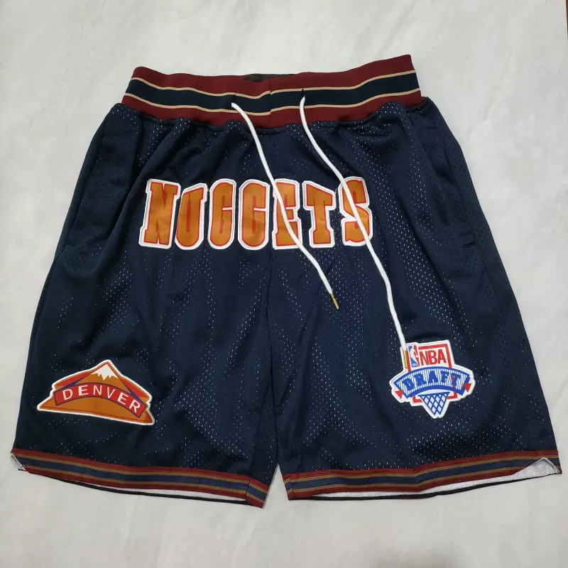 Pantalón Corto De Bolsillo Denver Nuggets Negro