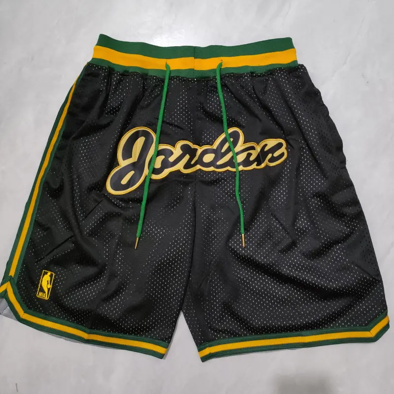 Pantalón Corto de Bolsillo Los Angeles Lakers Negro City Edition