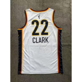 Camiseta Caitlin Clark 22 Indiana Fever Blanco