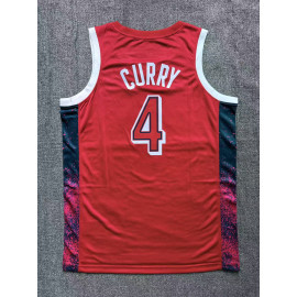 Camiseta Stephen Curry #4 USA Dream Team 2024 Edición Olímpica París Rojo