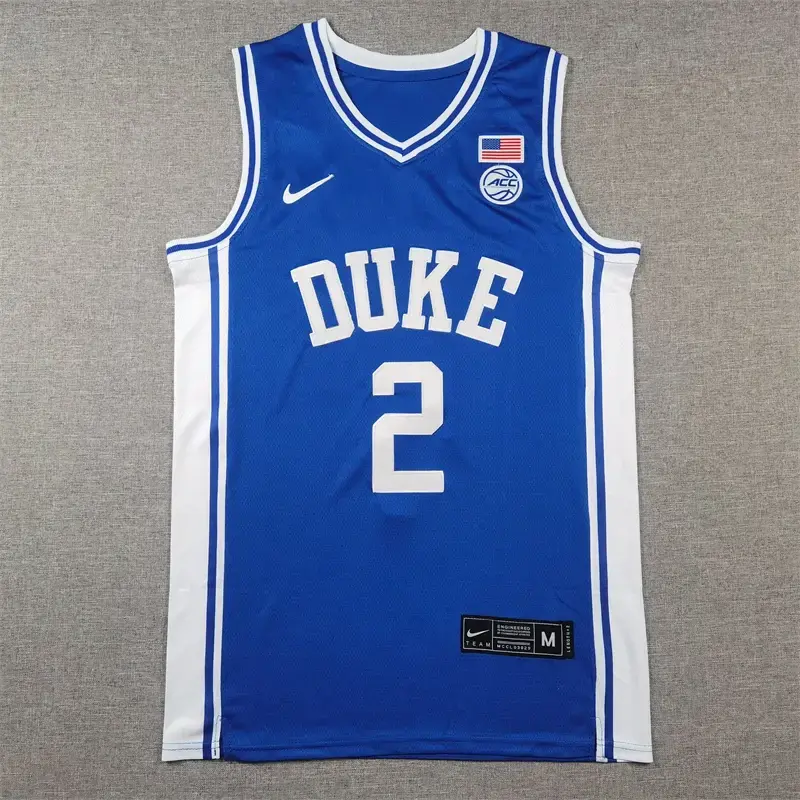 Camiseta Copper Flagg #2 The Finals Duke Azul