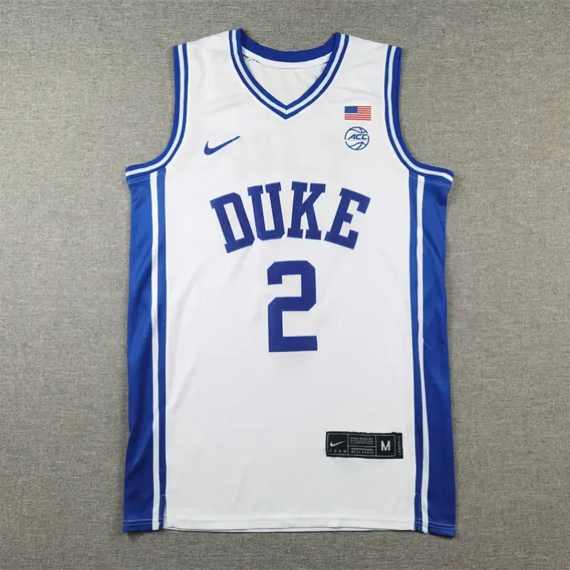 Camiseta Copper Flagg #2 The Finals Duke Blanco