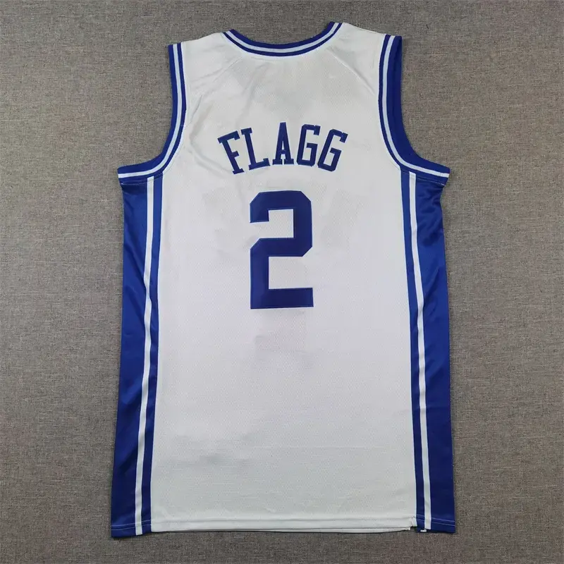 Camiseta Copper Flagg #2 The Finals Duke Blanco