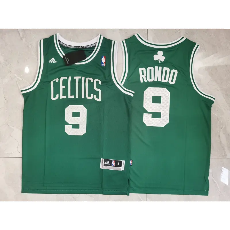 Camiseta Rajon Rondo #9 Boston Celtics Verde