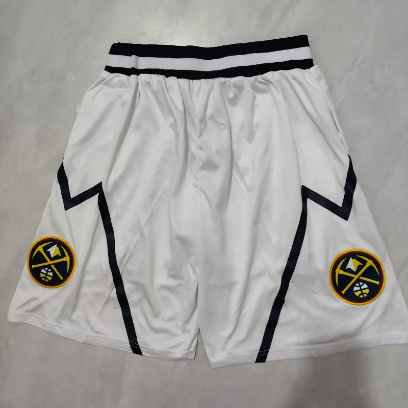 Pantalón Corto De Bolsillo Denver Nuggets Blanco