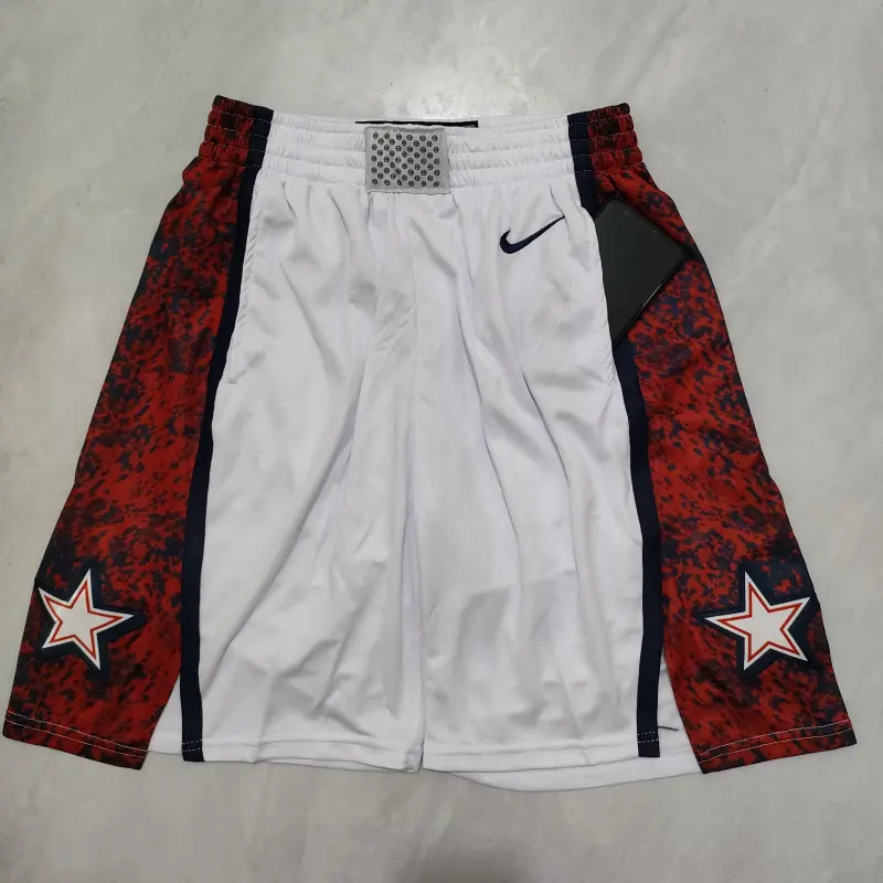 Pantalón Corto De Bolsillo USA Dream Team Blanco